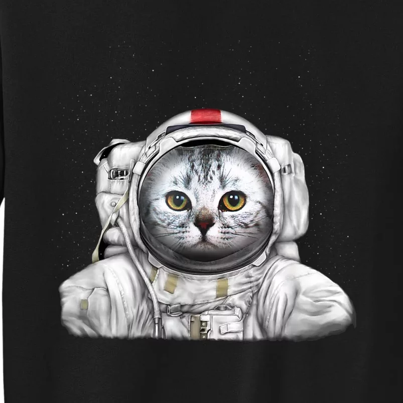 Catstronaut In Meowterspace Funny Cat Sweatshirt