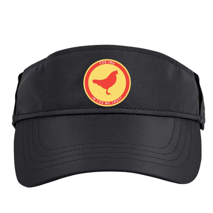 Coq Inu Meme Coq Inu Crypto Coq Inu Beautiful Black Coq Inu Adult Drive Performance Visor