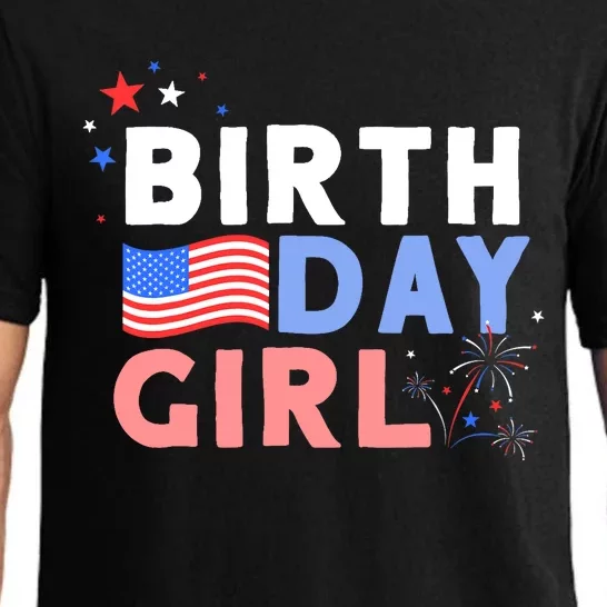 Cute It's My Birthday 4th of July Design For Wo Pajama Set