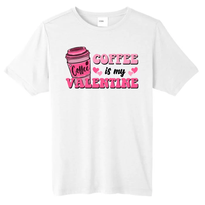 Coffee Is My Valentine Retro Cute ChromaSoft Performance T-Shirt