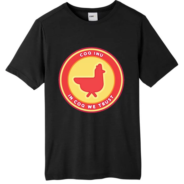 Coq Inu Meme Coq Inu Crypto Coq Inu ChromaSoft Performance T-Shirt