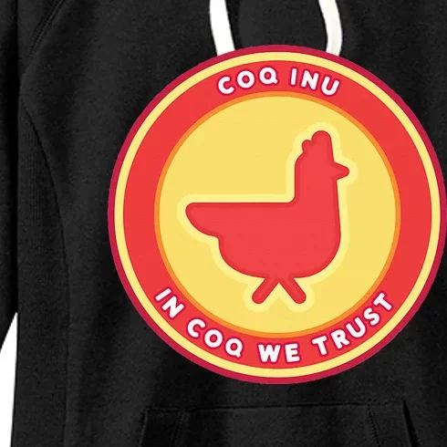 Coq Inu Meme Coq Inu Crypto Coq Inu Women's Fleece Hoodie