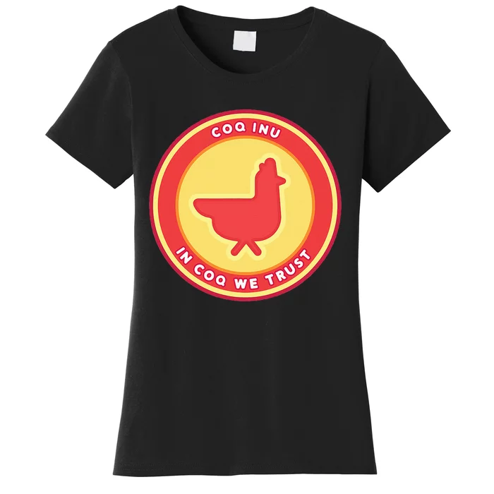 Coq Inu Meme Coq Inu Crypto Coq Inu Women's T-Shirt