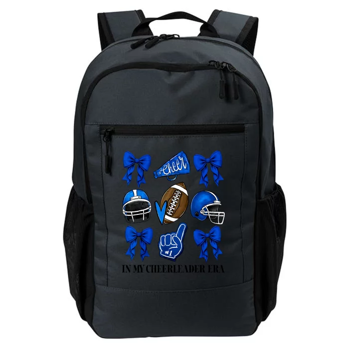 Cheer In My Cheerleader Era Cheer Coquette Football Gift Daily Commute Backpack