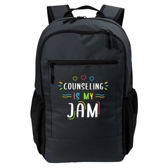 Counseling Is My Jam School Counselor Awesome Students Gift Great Gift Daily Commute Backpack