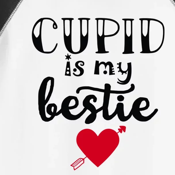 Cupid Is My Bestie Unisex Gift Toddler Fine Jersey T-Shirt