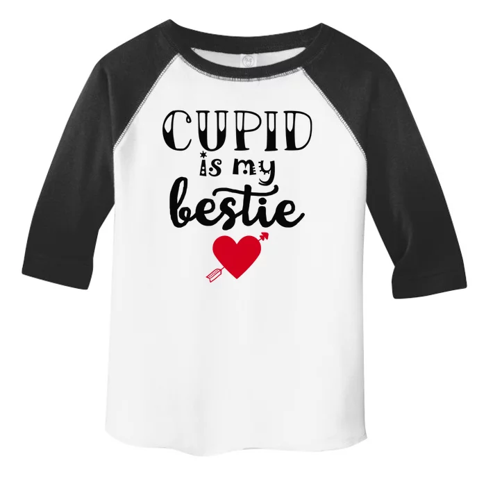 Cupid Is My Bestie Unisex Gift Toddler Fine Jersey T-Shirt