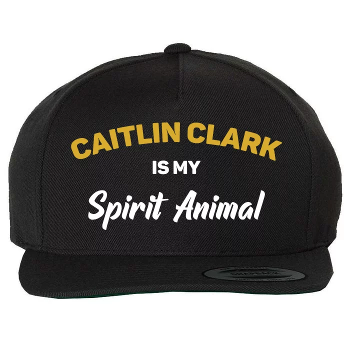 Caitlin Is My Spirit Animal Wool Snapback Cap