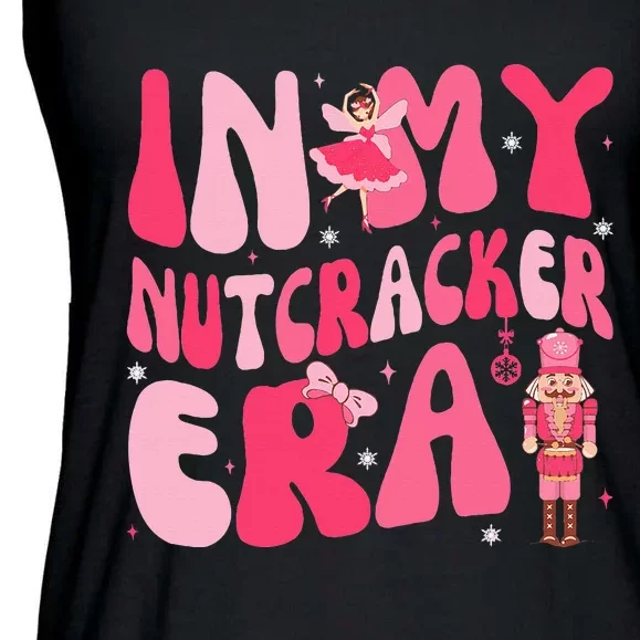 Christmas In My Nutcracker Era Nutcracker Ballet Ladies Essential Flowy Tank