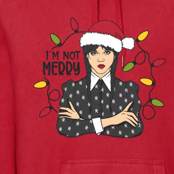 Christmas IM Not Merry Wednesday Premium Hoodie