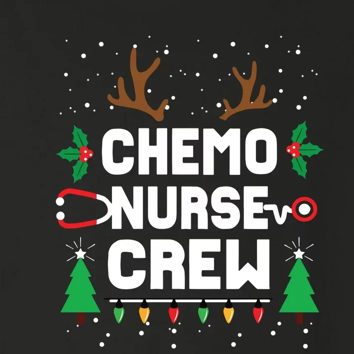 Chemo Infusion Nurse Cute Christmas Gnomes Oncology Nurse Long Sleeve Toddler Long Sleeve Shirt