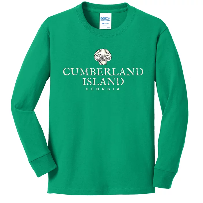 Cumberland Island  National Seashore Georgia Kids Long Sleeve Shirt