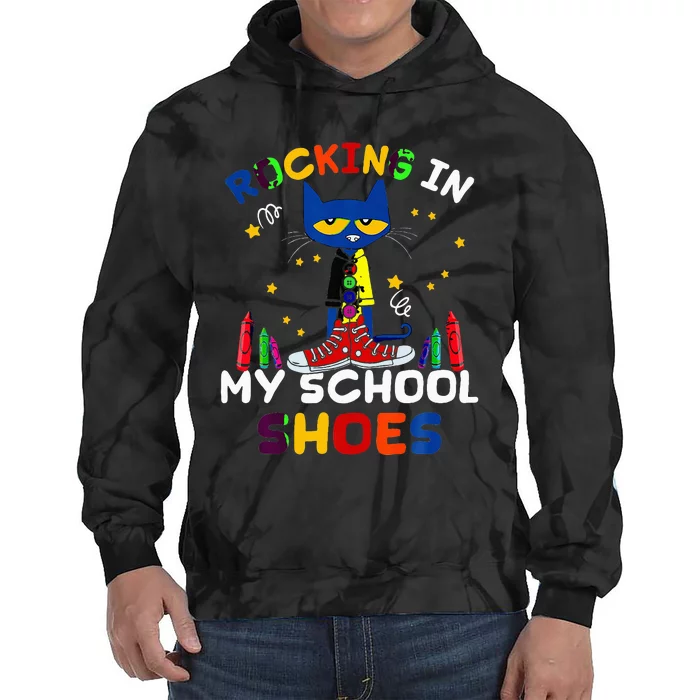 Catrocking I N My School Shoes Tie Dye Hoodie