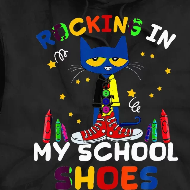 Catrocking I N My School Shoes Tie Dye Hoodie