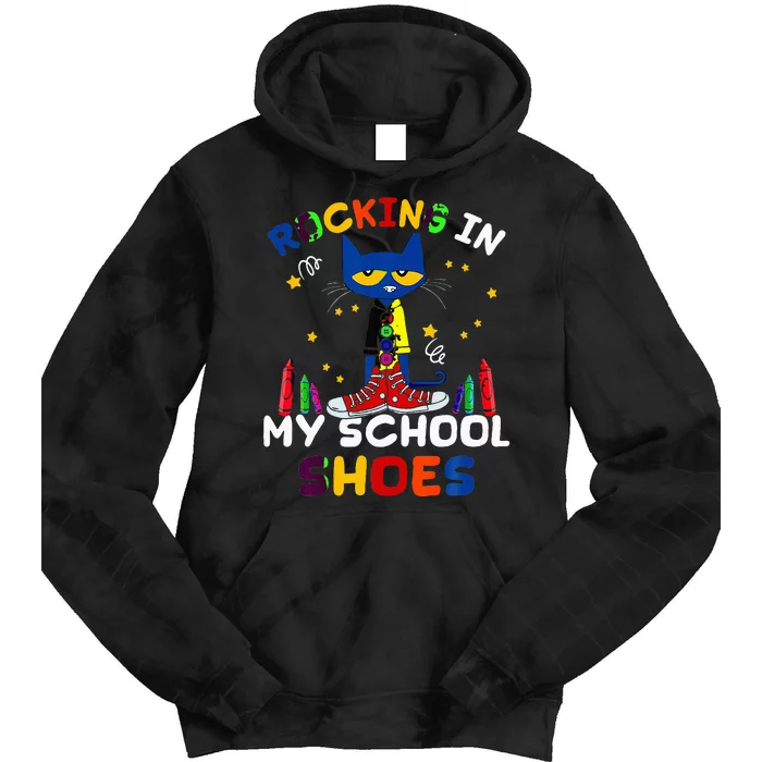 Catrocking I N My School Shoes Tie Dye Hoodie