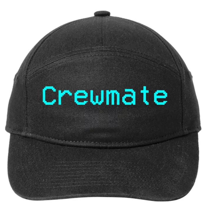 Crewmate Imposter Not Me Funny Video Gaming Joke Humor 7-Panel Snapback Hat