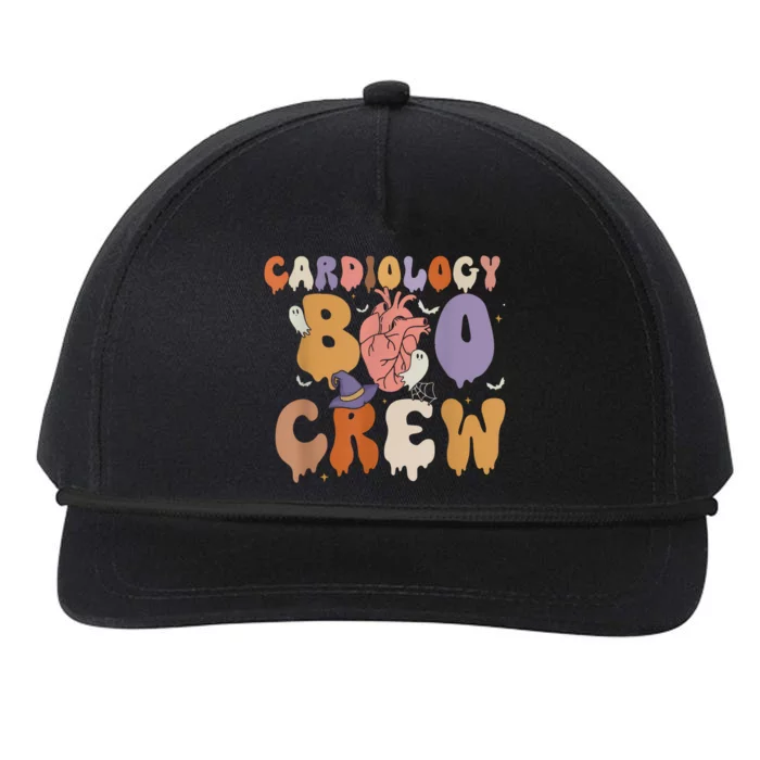 Cardiac Icu Nurse Cardiology Boo Crew Halloween Snapback Five-Panel Rope Hat