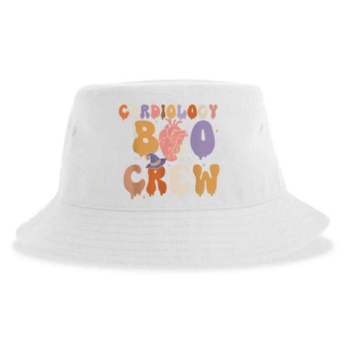 Cardiac Icu Nurse Cardiology Boo Crew Halloween Sustainable Bucket Hat