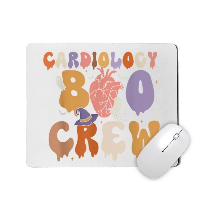 Cardiac Icu Nurse Cardiology Boo Crew Halloween Mousepad