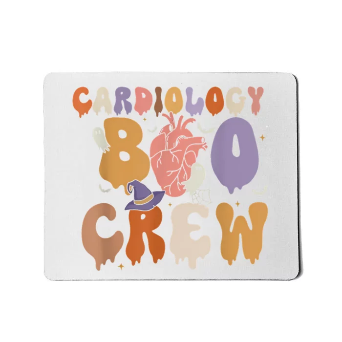 Cardiac Icu Nurse Cardiology Boo Crew Halloween Mousepad