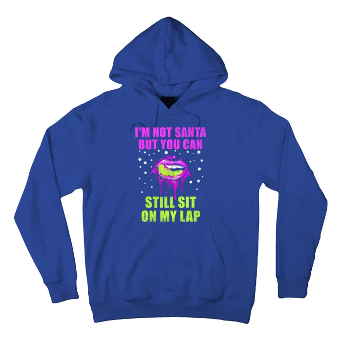 Christmas Im Not Santa But You Can Sit On My Lap Gift Hoodie