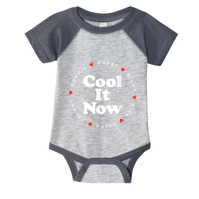 Cool It Now Ronnie Bobby Ricky Mike Ralph And Johnny Infant Baby Jersey Bodysuit