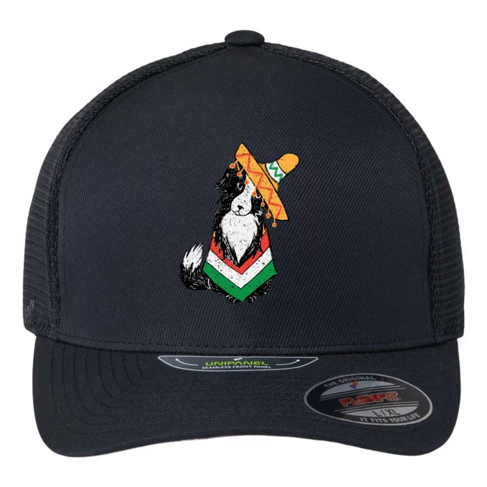 Cinco De Mayo Dog Flexfit Unipanel Trucker Cap