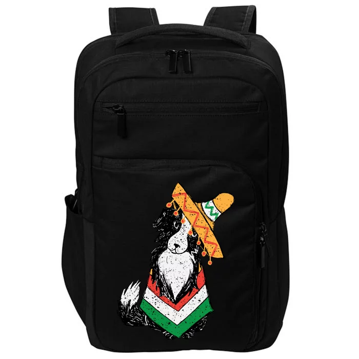 Cinco De Mayo Dog Impact Tech Backpack