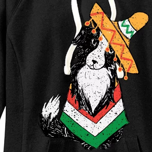 Cinco De Mayo Dog Women's Fleece Hoodie