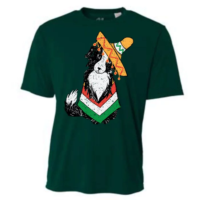 Cinco De Mayo Dog Cooling Performance Crew T-Shirt