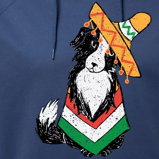 Cinco De Mayo Dog Performance Fleece Hoodie