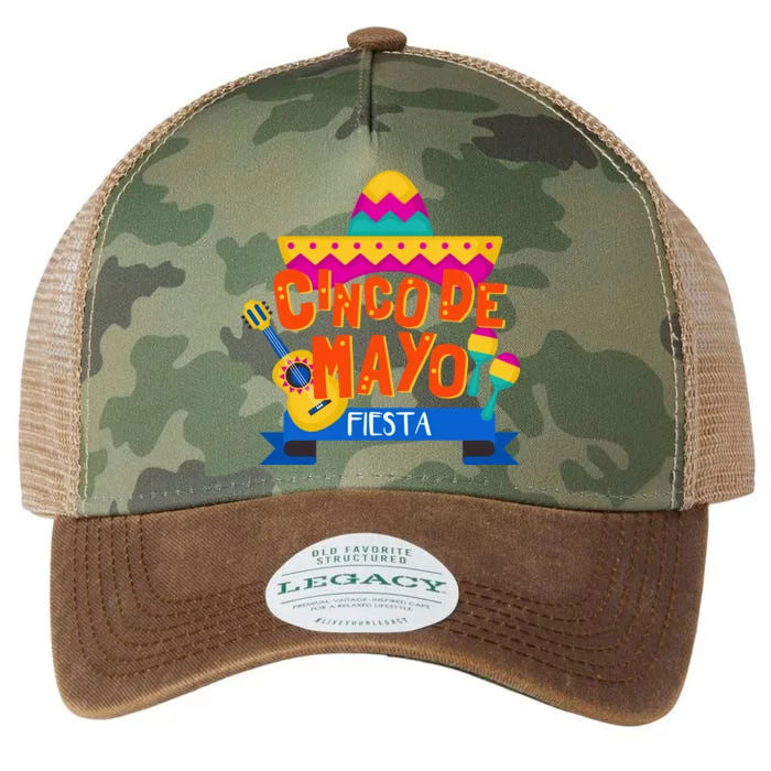 Cinco De Mayo Fiesta Legacy Tie Dye Trucker Hat