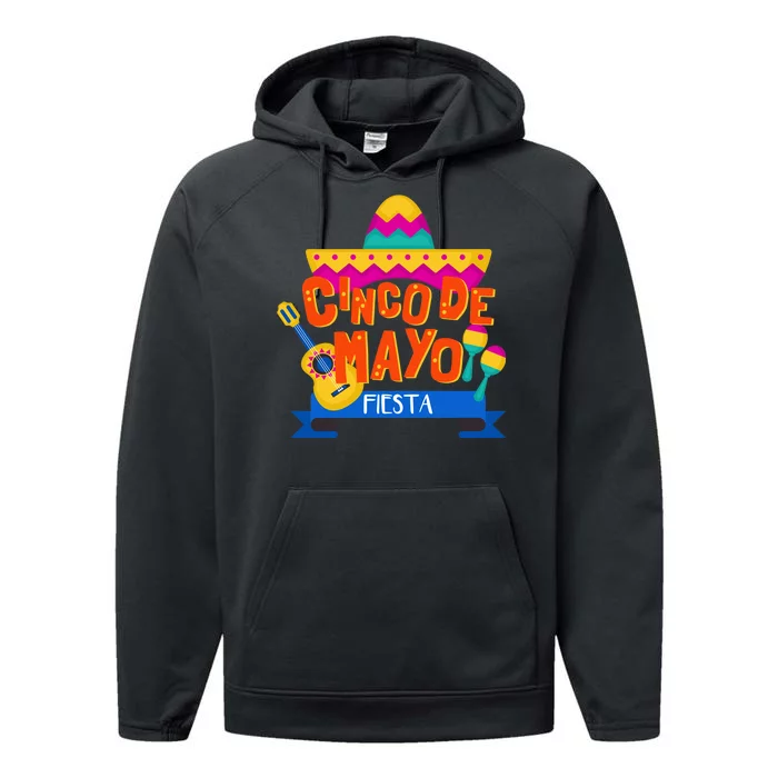 Cinco De Mayo Fiesta Performance Fleece Hoodie