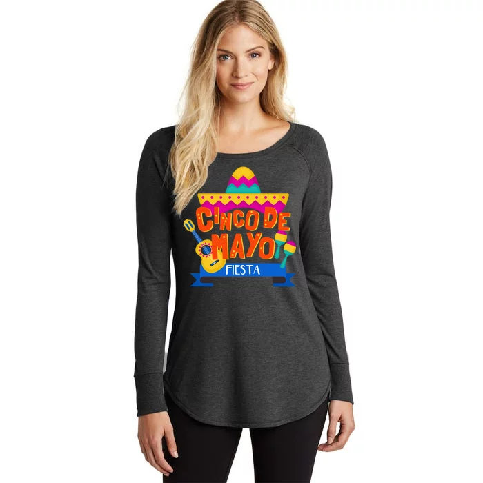 Cinco De Mayo Fiesta Women's Perfect Tri Tunic Long Sleeve Shirt