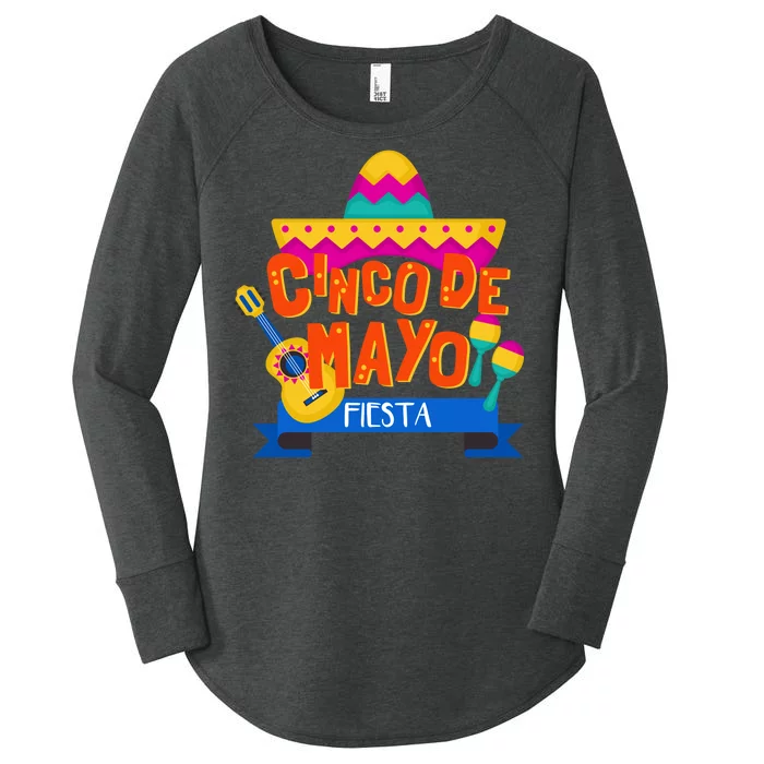 Cinco De Mayo Fiesta Women's Perfect Tri Tunic Long Sleeve Shirt