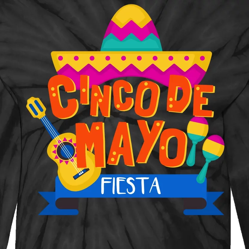 Cinco De Mayo Fiesta Tie-Dye Long Sleeve Shirt