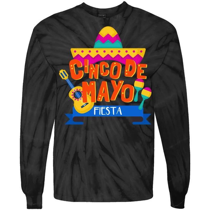 Cinco De Mayo Fiesta Tie-Dye Long Sleeve Shirt