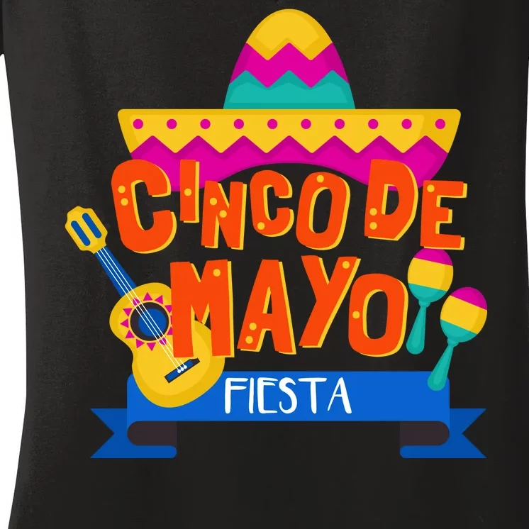 Cinco De Mayo Fiesta Women's V-Neck T-Shirt