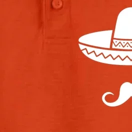 Cinco De Mayo Mexican Sombrero Moustache Dry Zone Grid Performance Polo