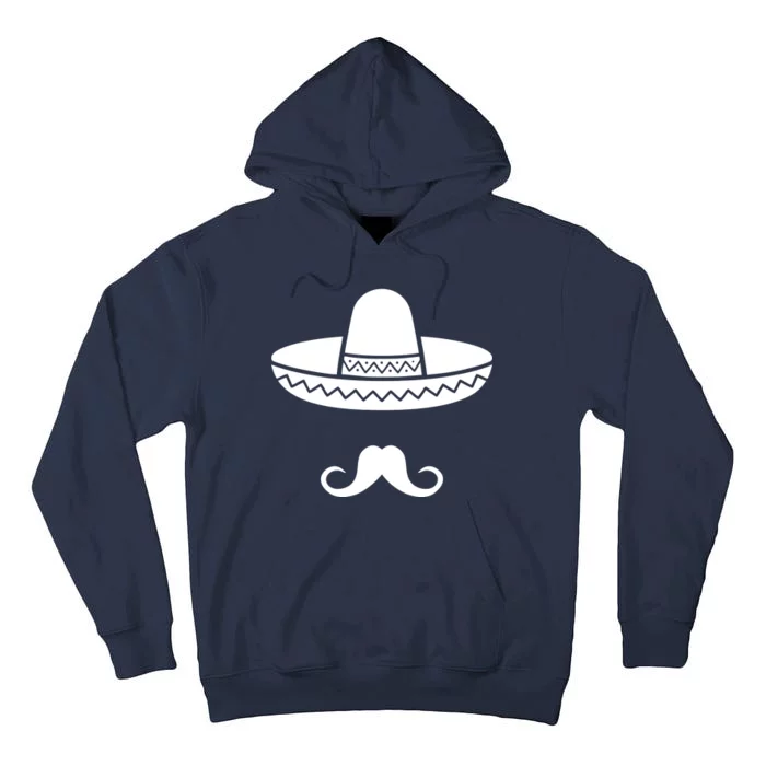 Cinco De Mayo Mexican Sombrero Moustache Tall Hoodie