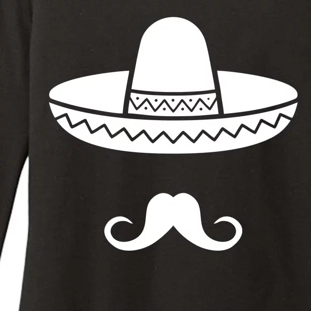 Cinco De Mayo Mexican Sombrero Moustache1 Womens CVC Long Sleeve Shirt