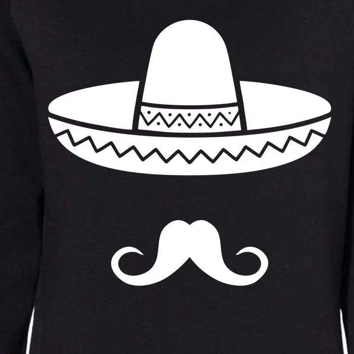 Cinco De Mayo Mexican Sombrero Moustache1 Womens California Wash Sweatshirt