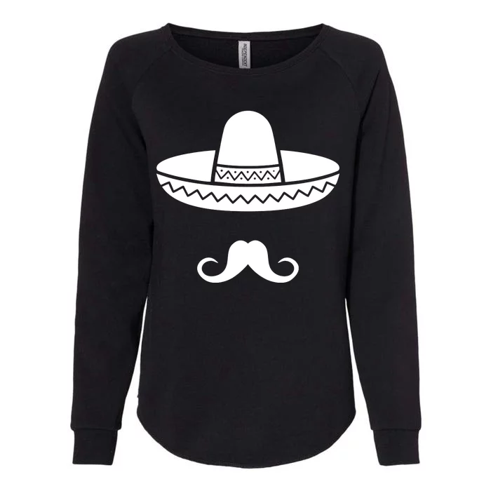 Cinco De Mayo Mexican Sombrero Moustache1 Womens California Wash Sweatshirt