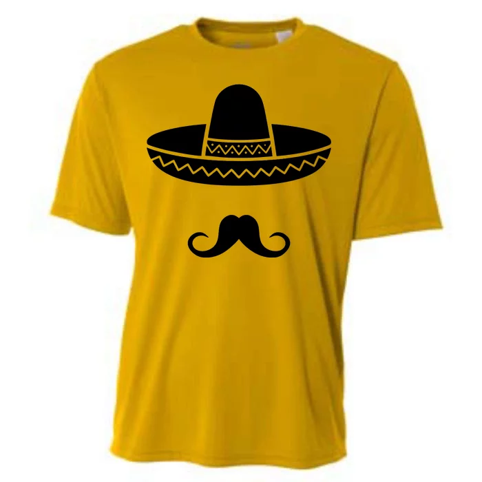 Cinco De Mayo Mexican Sombrero Moustache1 Cooling Performance Crew T-Shirt