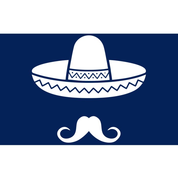 Cinco De Mayo Mexican Sombrero Moustache1 Bumper Sticker