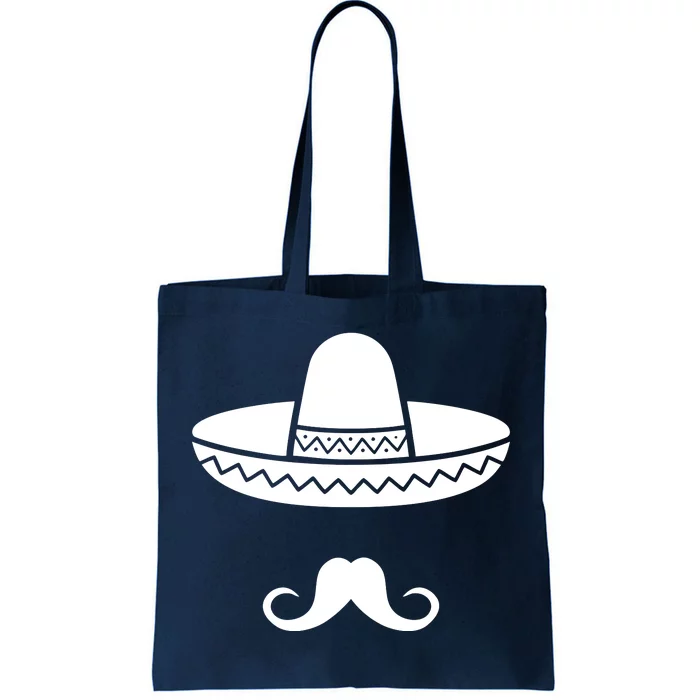 Cinco De Mayo Mexican Sombrero Moustache1 Tote Bag