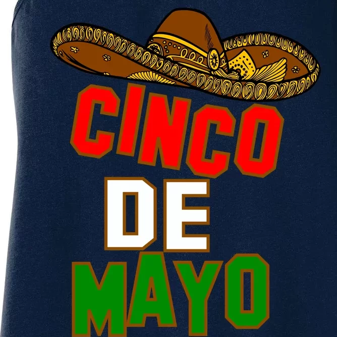 Cinco De Mayo Party Women's Racerback Tank