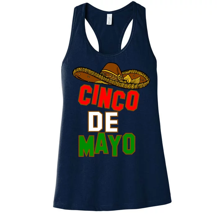 Cinco De Mayo Party Women's Racerback Tank