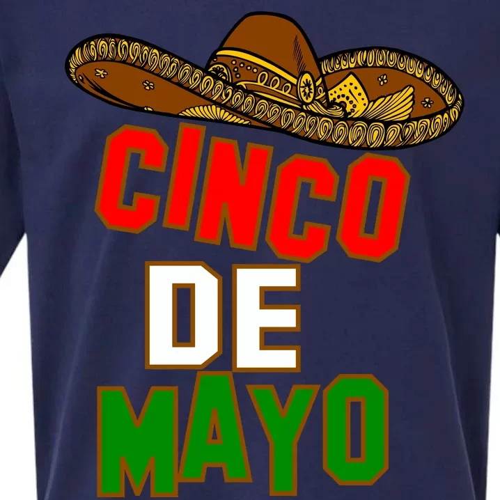 Cinco De Mayo Party Sueded Cloud Jersey T-Shirt