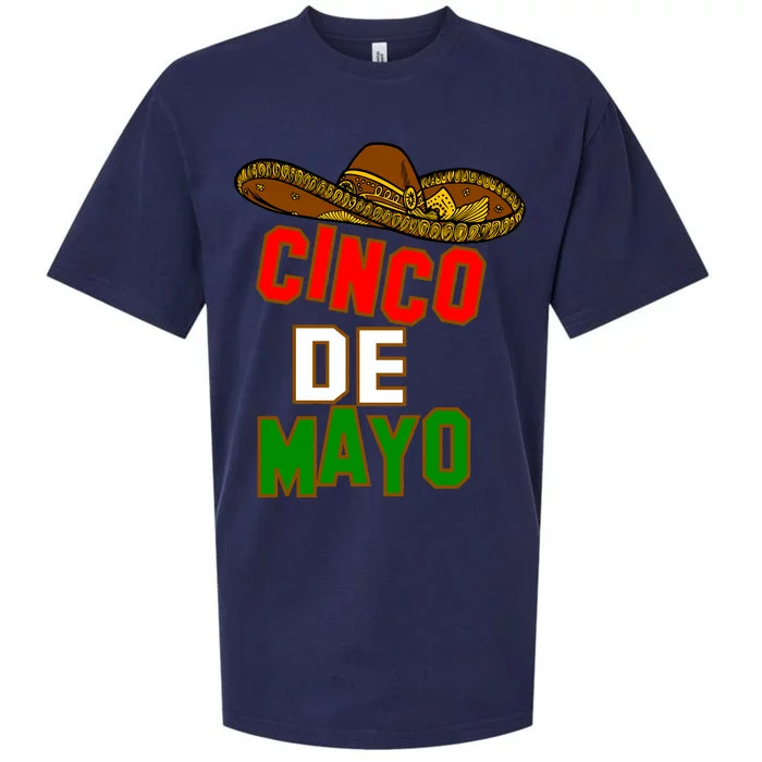 Cinco De Mayo Party Sueded Cloud Jersey T-Shirt